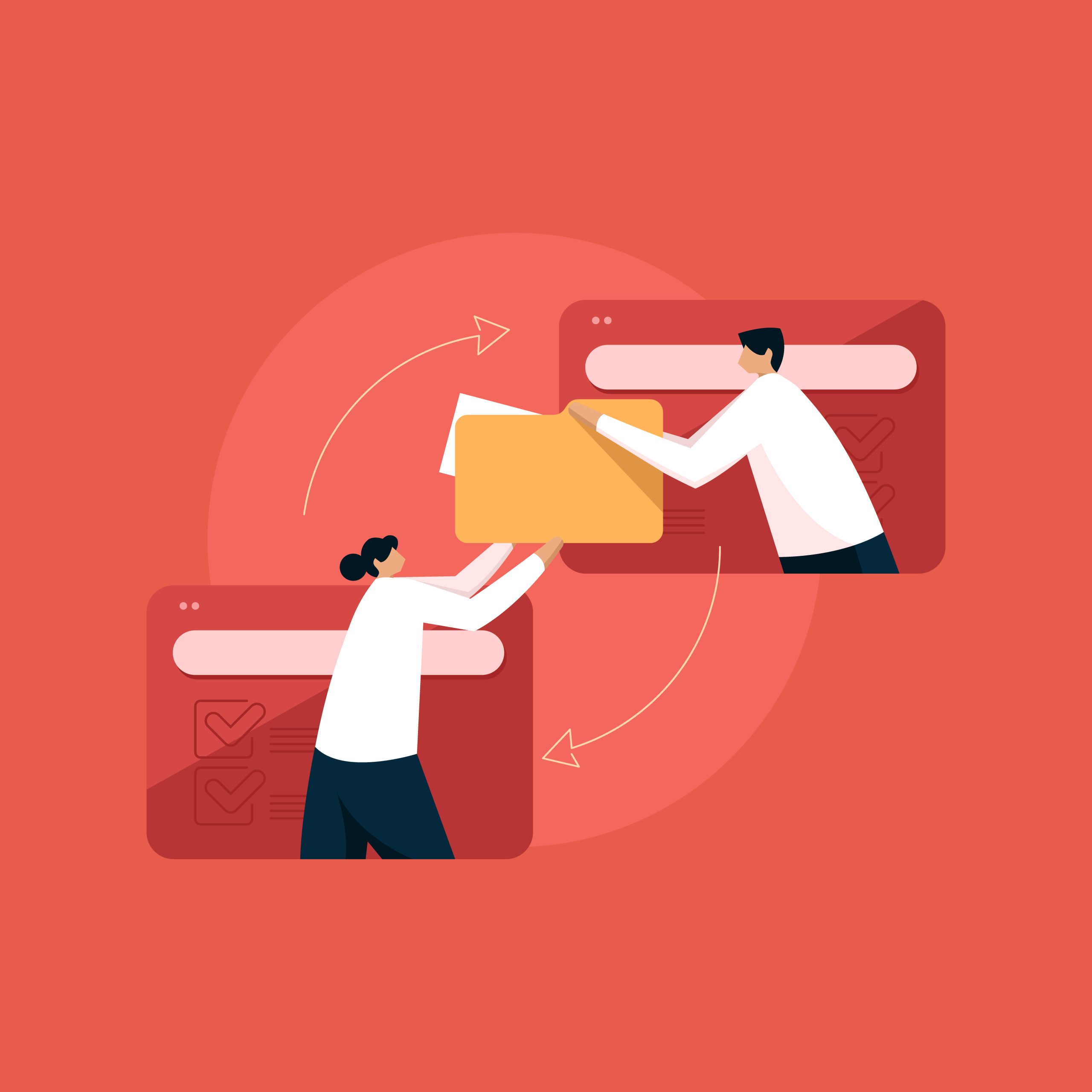 Comparison of Old and New Keap Email Builder EXELA